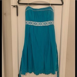 Strapless dress, size 3